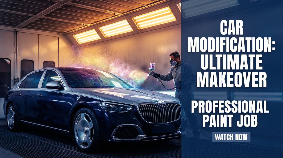 福利姬迈巴赫宽体改装视频教程